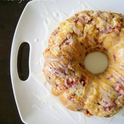 Fresh Strawberry Yogurt Cake