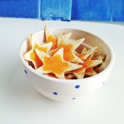 Cheesy Star Chips