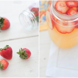 Mango Strawberry Summer Juice