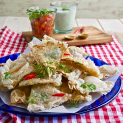 Asian Chicken Quesadillas