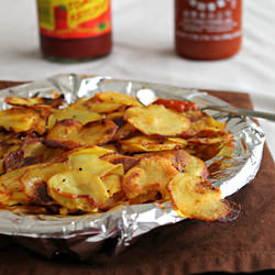 Garlicky potato