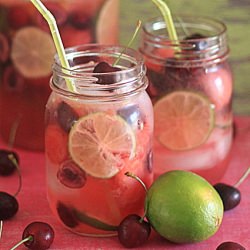 Cherry, Lime, & Watermelon Sangria