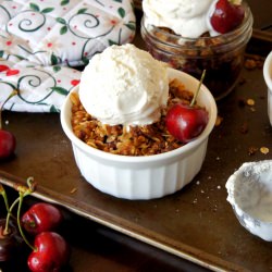 Sweet Cherry Crisp