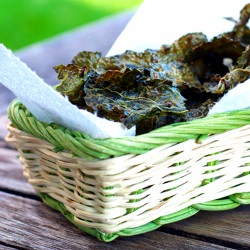 Cajun Spiced Kale Chips