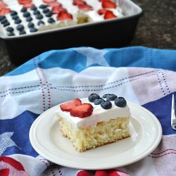 Flag Cake