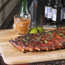 Tropical Pineapple & Honey BBQ Ribs