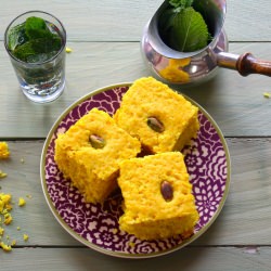 Vegan Middle Eastern Turmeric Cake