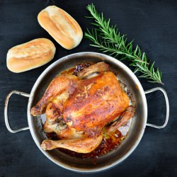 Crisp Skin Roasted Chicken