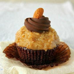 German Chocolate Cupcakes