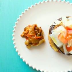 Grilled Potato & Cod
