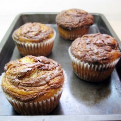 Nutella Swirl Cupcakes