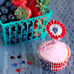 Fresh Berry Cupcakes