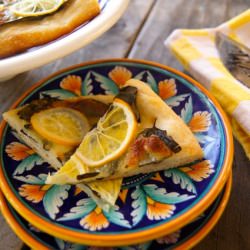 Lemon Basil Pizza