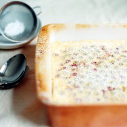 Gooseberry Clafoutis