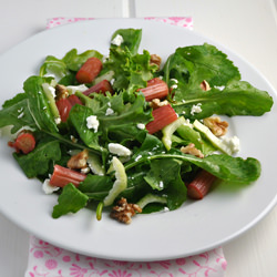 Rhubarb Salad