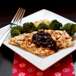 Almond Crusted chicken