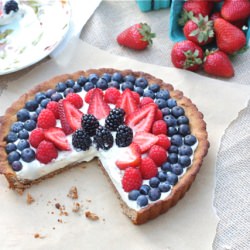 Patriotic Berry Tart
