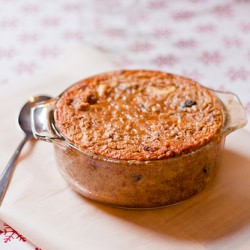 Baked Peanut Butter Oatmeal