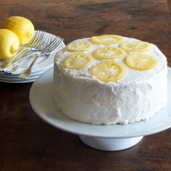 Lemon Cake with Lemon Frosting