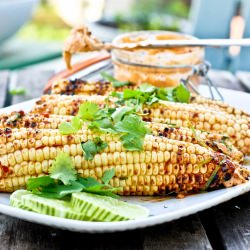 Chipotle Lime Grilled Corn