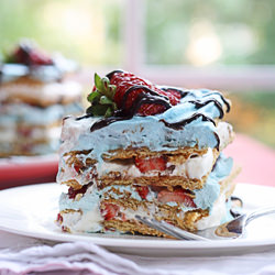 Strawberry Icebox Cake