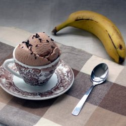Chocolate and Banana Ice Cream