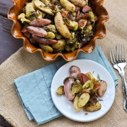 Beer-Roasted Potato Salad