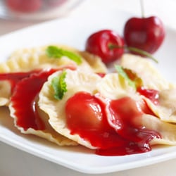 Tart Cherry Dumplings