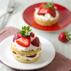 Strawberries ‘N Cream Cake Minis