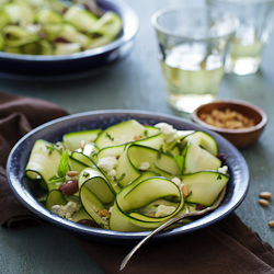 Zucchini Ribbon Salad