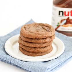 Double Nutella Cookies