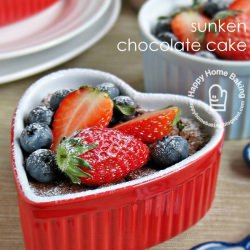 Sunken Chocolate Cake