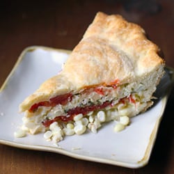 Savory Tomato Corn Pie