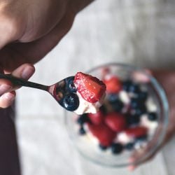 Whipped Ricotta with Mixed Berries