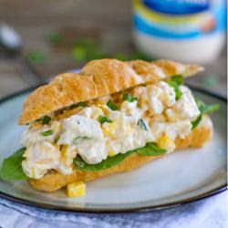 Mango Chicken Salad Sandwich