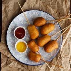Corn Dog Pops