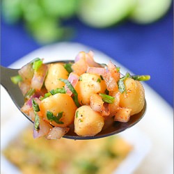 Cilantro Lime Chickpea Salad