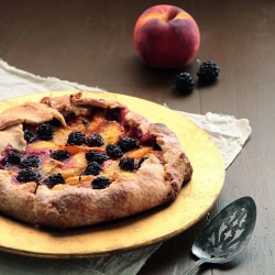 Peach & Blackberry Galette