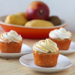 Fresh Mango Cupcakes
