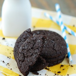 Double Dark Chocolate Cookies