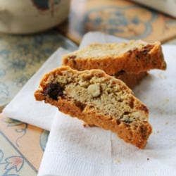 Almond-Choc Chip Biscotti