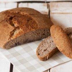 Bread with Walnut Pesto