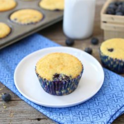 Blueberry Corn Muffins
