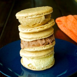 Macaron Ice Cream Sandwiches