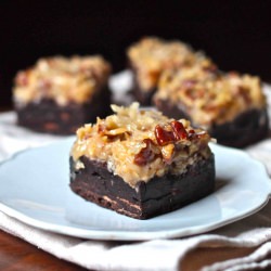 German Chocolate Brownies