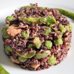 Venere rice salad