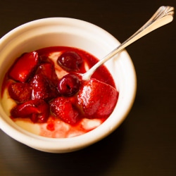 Oven Roasted Strawberries