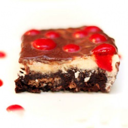 Frozen Brownie Sundaes