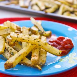 Baked Parmesan Fries