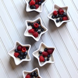 Panna Cotta with Fresh Berries
